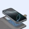  iPhone 16 Pro Max Szürke Dux Ducis Lawa bőrtok levehető mágneses pénztárcával thumbnail