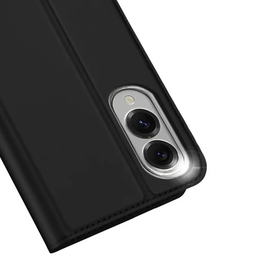  Samsung Galaxy S25 Edge Fekete Dux Ducis Skin Pro fliptok és kártyatartóval - 3