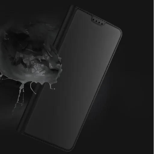  Samsung Galaxy S25 Edge Fekete Dux Ducis Skin Pro fliptok és kártyatartóval - 12