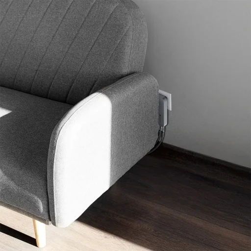 FORCELL F-ENERGY GaN VT-47 Ultra Slim utazó töltő 2 x Type C + USB A PD QC4.0 4A 65W szürke - 11