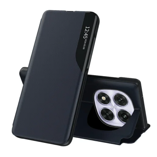  Techsuit - eFold Sorozat - Xiaomi Redmi Note 14 Pro 5G / Poco X7 - Sötétkék tok - 1