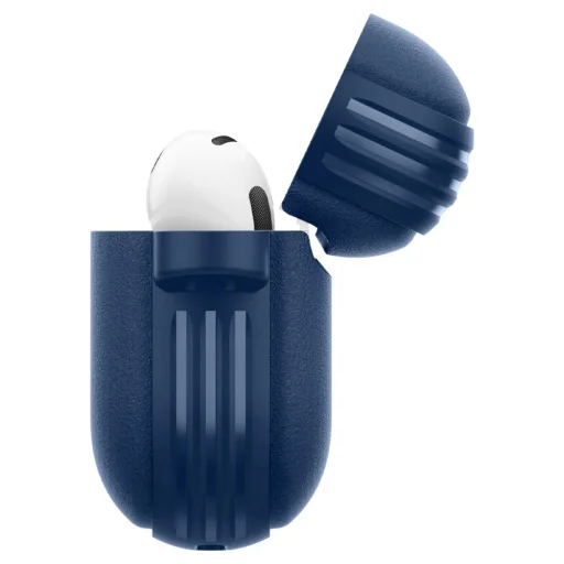  Apple AirPods 4/5 Tengerészkék Spigen Védőtok Caseology Vault Alumínium Tartó Légterű Technológia tok - 4