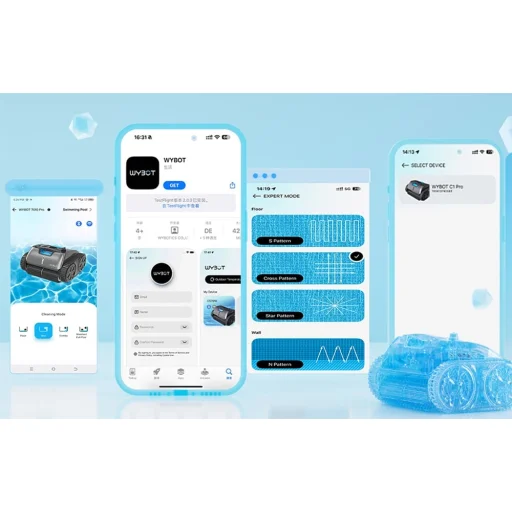 Vezeték nélküli Robotos Medencetisztító Wybot C1 Pro - 11