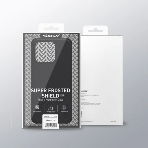 Nillkin Super Frosted PRO hátlap tok Xiaomi 13 Fekete - 7