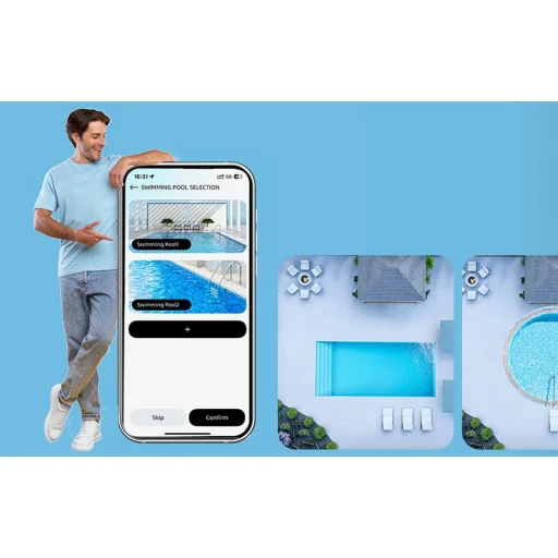 Wybot C1 Max vezeték nélküli medencetisztító robot - 8