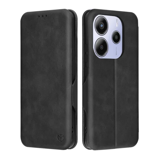  Techsuit - Biztonságos Pénztárca Plusz - Xiaomi Redmi Note 14 5G - Fekete tok - 1