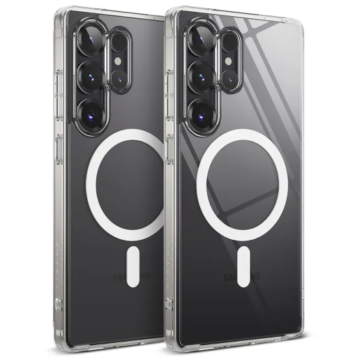  Ringke - Fusion MagSafe - Samsung Galaxy S25 Ultra - Átlátszó tok - 5