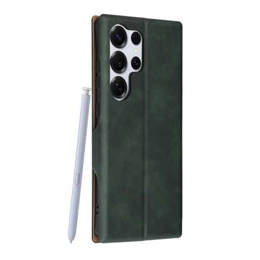  Techsuit - Safe Wallet Plus - Samsung Galaxy S25 Ultra - Zöld tok - 5