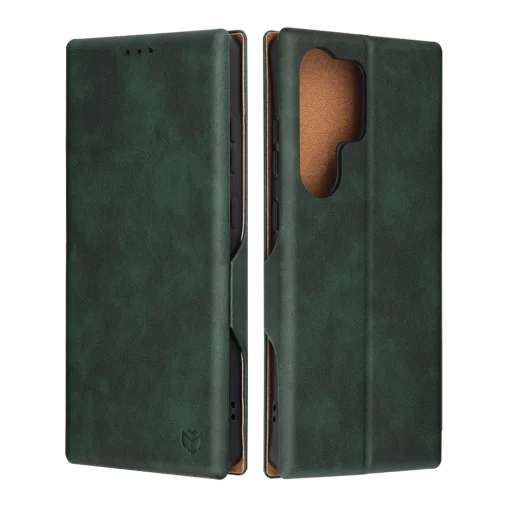  Techsuit - Safe Wallet Plus - Samsung Galaxy S25 Ultra - Zöld tok - 6