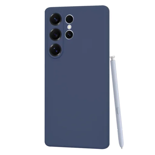  Techsuit - SoftFlex - Samsung Galaxy S25 Ultra - Sötétkék tok - 3