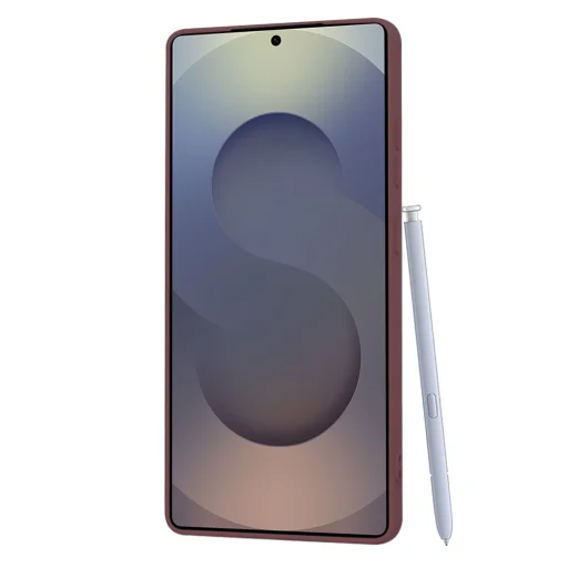  Techsuit - SoftFlex - Samsung Galaxy S25 Ultra - Szilvavörös tok - 2