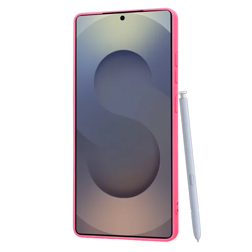  Techsuit - SoftFlex - Samsung Galaxy S25 Ultra - Forró Rózsaszín tok - 2