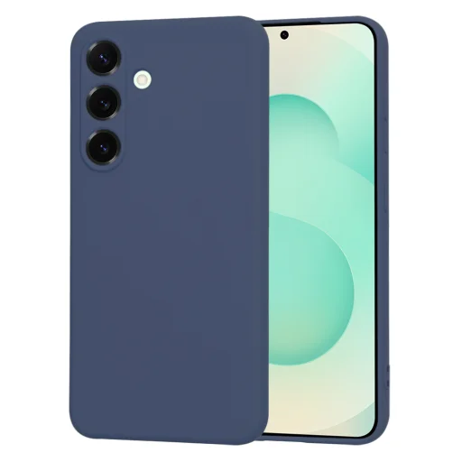  Techsuit - SoftFlex - Samsung Galaxy S25 Plus - Sötétkék tok - 1