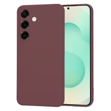  Techsuit - SoftFlex - Samsung Galaxy S25 Plus - Szilva Vörös tok