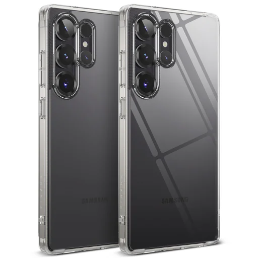  Ringke - Fusion - Samsung Galaxy S25 Ultra - Matt Átlátszó tok - 5