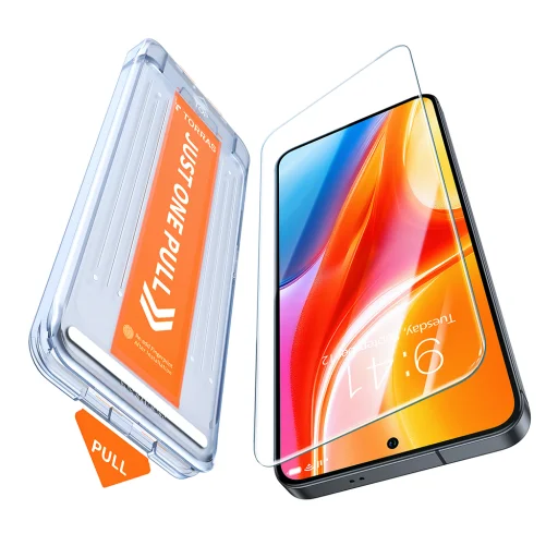 Torras - GlassGo Install Master - Samsung Galaxy S25 - Átlátszó üvegfólia - 3