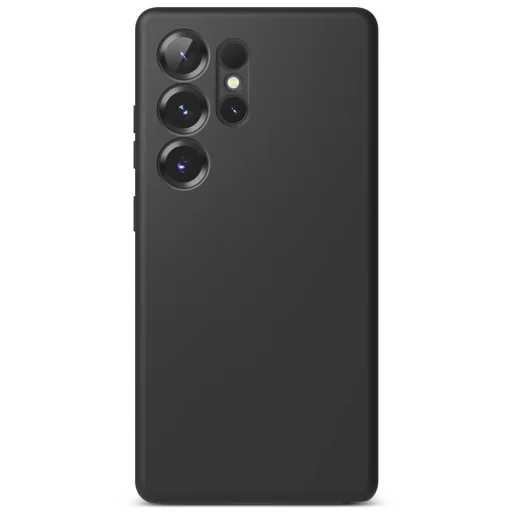  Ringke - Szilikon Mágneses MagSafe - Samsung Galaxy S25 Ultra - Fekete tok - 3