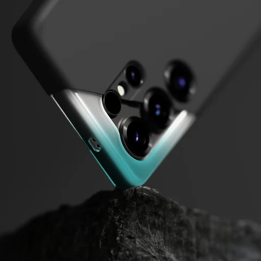  Ringke - Szilikon Mágneses MagSafe - Samsung Galaxy S25 Ultra - Kőszín tok - 7