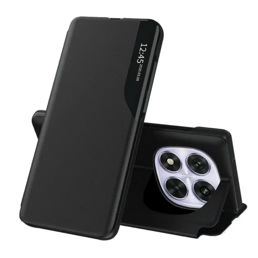  Techsuit - eFold sorozat - Xiaomi Redmi Note 14 Pro 5G / Poco X7 - Fekete tok - 1