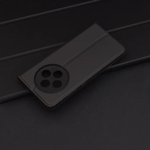  Techsuit - Magskin Könyv - Oppo Reno12 F 4G / Reno12 F 5G / Reno12 FS - Fekete tok - 2