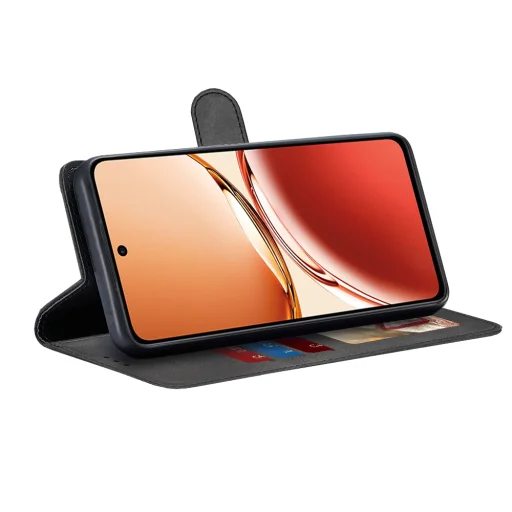  Techsuit - Napló könyv - Oppo Reno12 F 4G / Reno12 F 5G / Reno12 FS - Fekete tok - 2