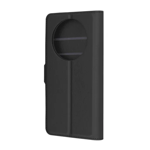  Techsuit - Bőr Tok - Oppo Reno12 F 4G / Reno12 F 5G / Reno12 FS - Fekete tok - 5