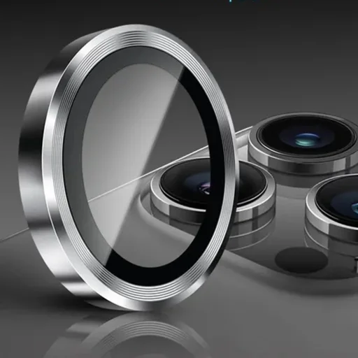  Lito - S+ Kameravédő üveg - iPhone 14 Pro / iPhone 14 Pro Max - Ezüst - 3