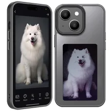  Techsuit - SmartScreen NFC - iPhone 15 - Fekete tok