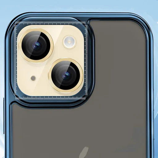  Lito - S+ Kameraüveg védő - iPhone 14 / iPhone 14 Plus - Sárga - 2