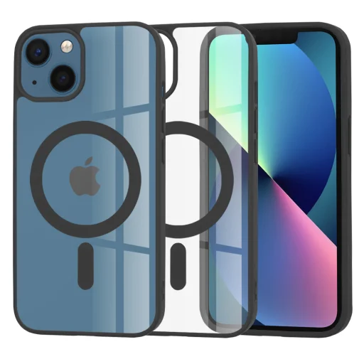  iPhone 13 Fekete Techsuit MagSafe Pro tok - 1