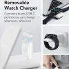 ESR Fehér Prémium 3 az 1-ben Utazó Vezeték Nélküli Töltő Szett (2C569A) iPhone-hoz, MFi Apple Watch-hoz, AirPods-hoz, Qi2 15W thumbnail