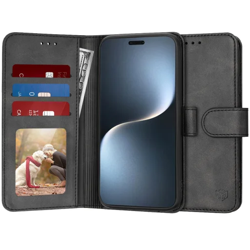  Honor Magic7 Pro Fekete Techsuit Jegyzetfüzet tok - 1