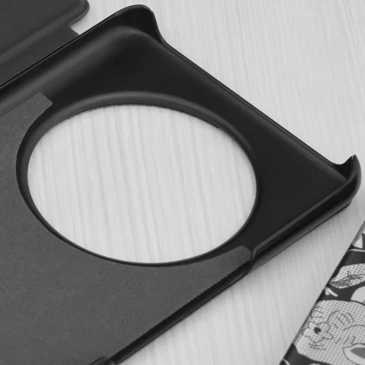  Honor Magic7 Lite / X9c Fekete Techsuit eFold sorozat tok - 3