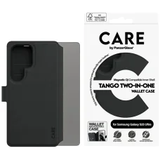 CARE by PanzerGlass Feature Tango 2in1 Fliptok Samsung Galaxy S25 Ultra - Fekete tok