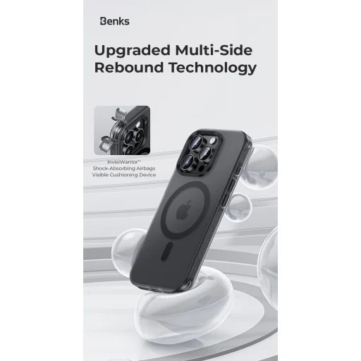  iPhone 16 Pro Arany Benks Mágneses Lucid Armor tok (C065) - 8