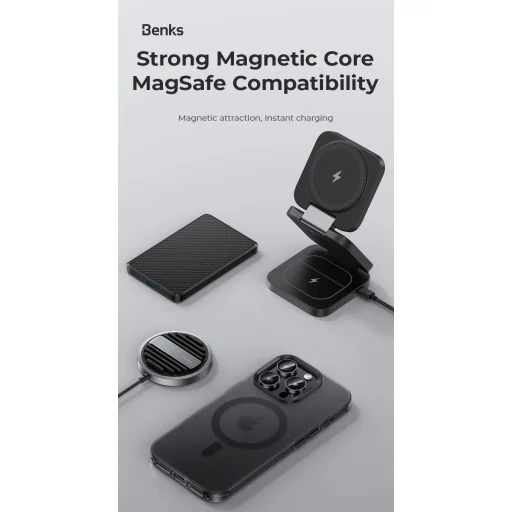  iPhone 16 Pro Arany Benks Mágneses Lucid Armor tok (C065) - 11