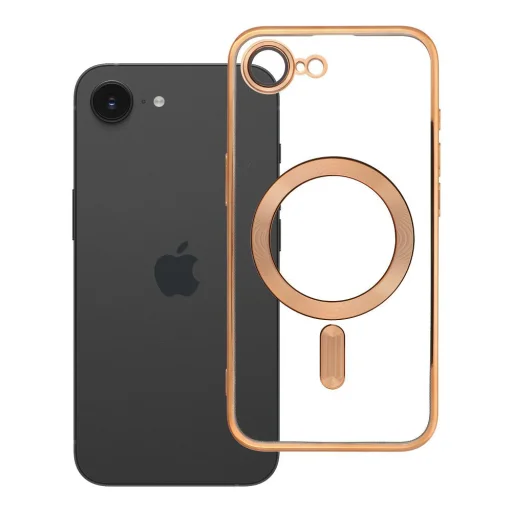 Puzdro ELECTRO MAG COVER kompatibilné s funkciou MagSafe pre iPhone 16e zlaté - 9