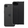 LUNA flipové puzdro Carbon iPhone 16e (SE 4 2025) /17e čierne puzdro thumbnail
