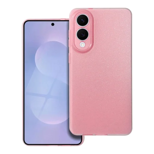 ÁTLÁTSZÓ TOK 2 mm BLINK Samsung Galaxy S25 Edge rózsaszín tok - 5