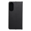 LUNA Book Carbon fliptok Samsung Galaxy S25 Edge fekete thumbnail