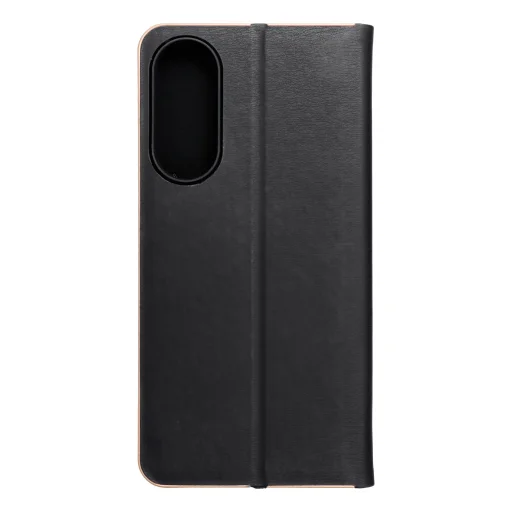 LUNA Fliptok Arany Samsung Galaxy S25 Edge fekete tok - 9