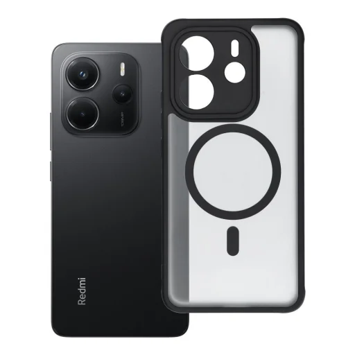 ÚPLNE MATNÉ MAG PÚZDRO kompatibilné s MagSafe XIAOMI REDMI NOTE 14 4G čierne puzdro - 7