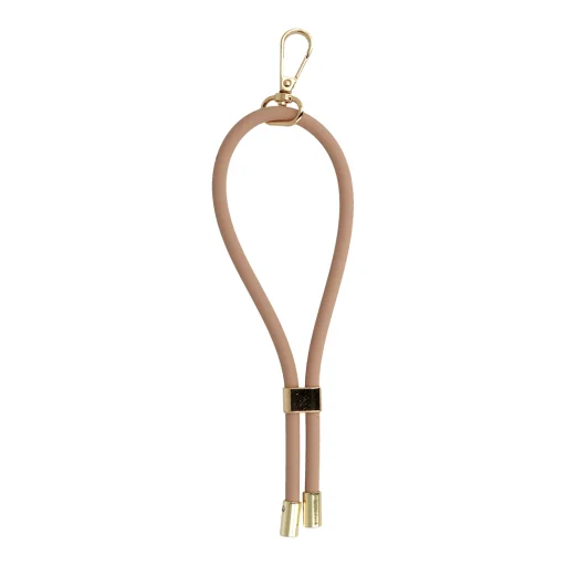 Telefon medál GSN-1 rövid szilikon bézs, - 1