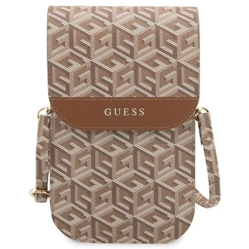 Guess Kézitáska GUWBHGCFSEW barna/barna GCube Stripe - 2