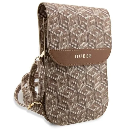 Guess Kézitáska GUWBHGCFSEW barna/barna GCube Stripe - 3