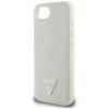 iPhone 16e (SE 4 2025) bézs GUESS tok kompatibilis MagSafe GUHMPSE4PGBTME (Grained PU Hot Stamp Peony Triangle Logo) tok thumbnail