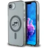  iPhone 16e (SE 4 2025) Fekete KARL LAGERFELD tok kompatibilis MagSafe KLHMPSE4HLSKCK (IML Metal KC Heads)