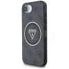  iPhone 16e (SE 4 2025) fekete GUESS tok MagSafe kompatibilis GUHMPSE4HG4PRTGK (IML Metal Glitter 4G Kör Háromszög) - 2