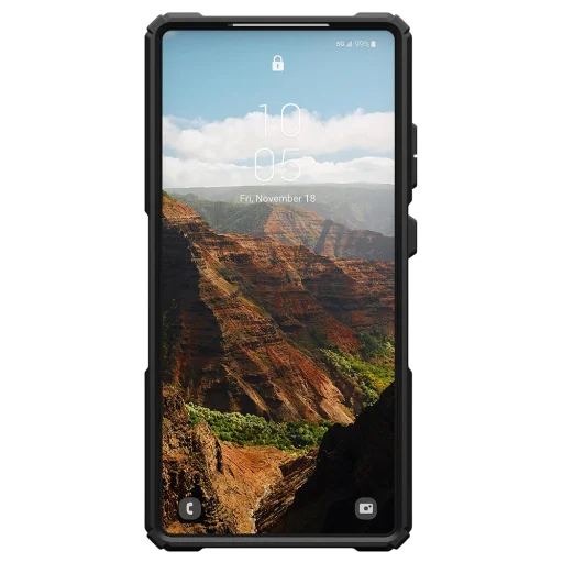  UAG - Plasma XTE MagSafe - Samsung Galaxy S25 Ultra - Fekete / Narancssárga tok - 4