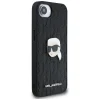  Apple iPhone 16e (SE 4 2025) fekete KARL LAGERFELD tok KLHCPSE4PGKLKIPK (PU Monogram K. Head Pin) thumbnail